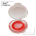 CC36011 Cute heart lip gloss containers with magic lip gloss and custom logo